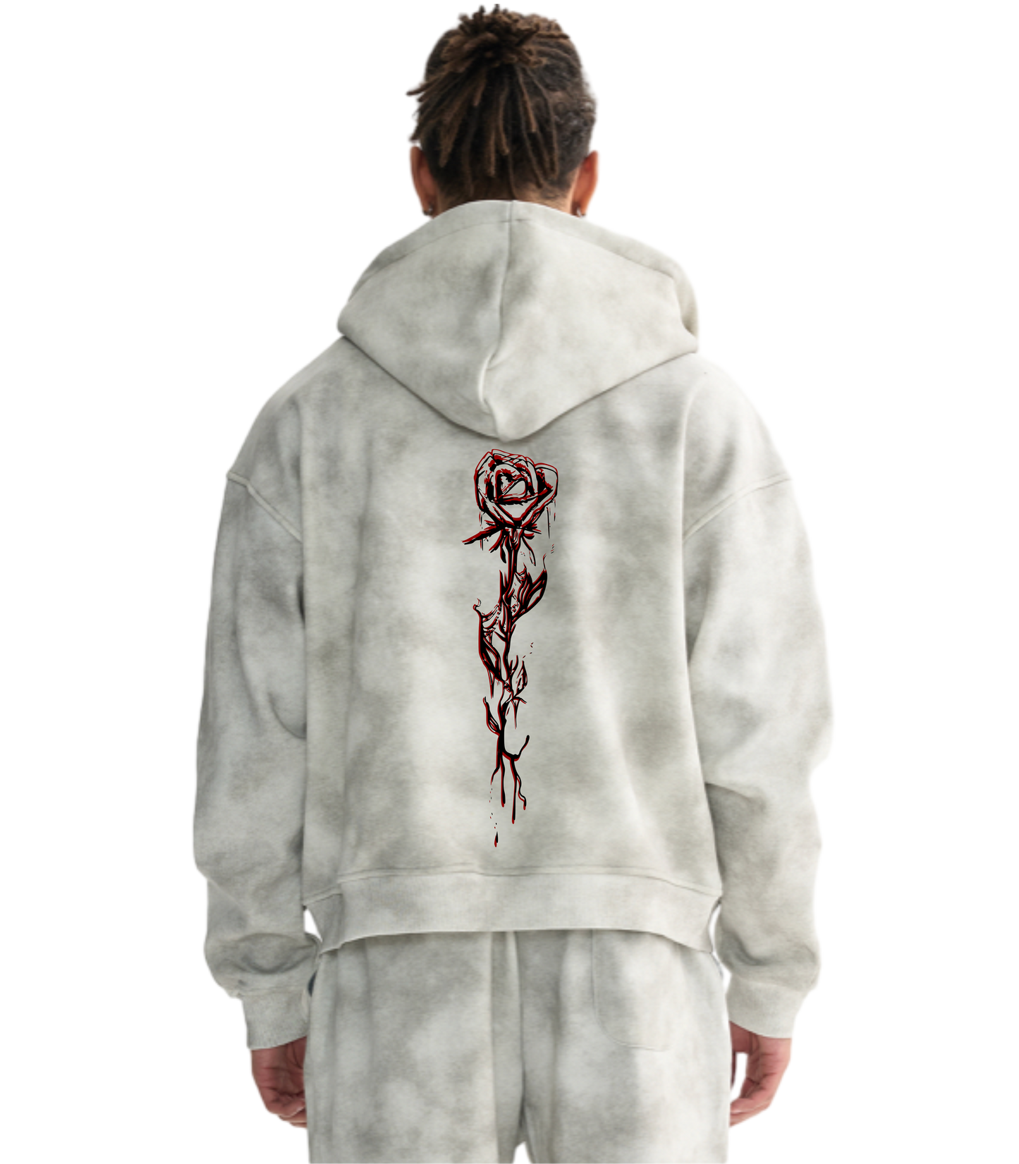 Dirty Washed Zip-up
