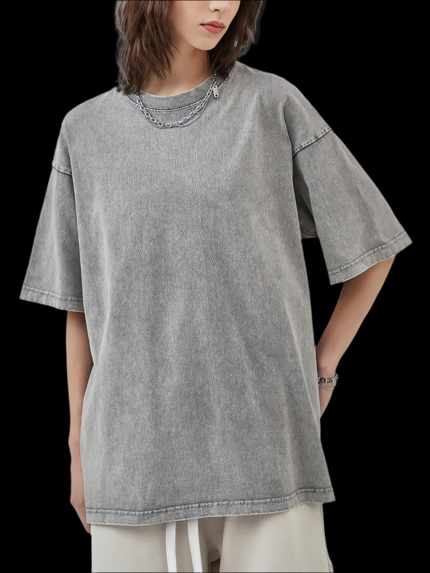 Isaiah 40:31 | Oversize Snow Washed T-Shirt